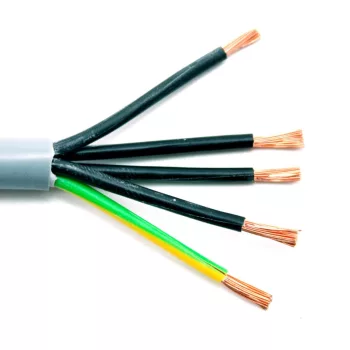   YSLY-Jz   5x  2,5mm² sodrott réz erű vezérlőkábel, olajálló