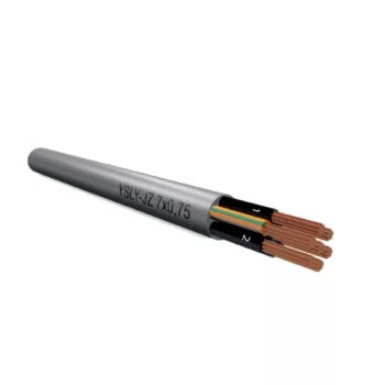   YSLY-Jz   7x 4mm² sodrott réz erű vezérlőkábel, olajálló