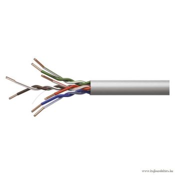   UTP Cat.5e 4x2xAWG24 - PVC szigetelésű tömör réz erű adatátviteli kábel