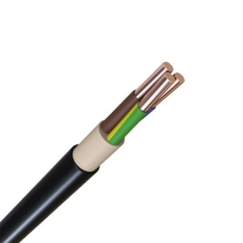 NYY-J  3x  4mm² PVC szigetelésű földkábel réz vezetővel (E-YY)