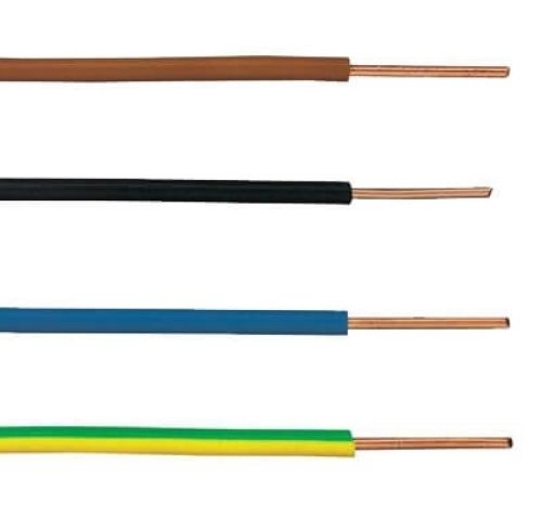 H05V-U 1x0,75mm² kék PVC szigetelésű tömör réz erű MCs vezeték