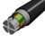 NAYY-J 4x185mm² PVC szigetelésű kábel alumínium vezetővel (E-AYY)