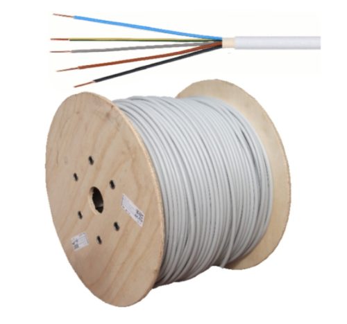 NYM-J 5x 1,5mm² - Dobon - tömör réz erű PVC köpenyes MBCu kiskábel, AT-N05VV-U