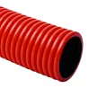 KOPOS ELEKTRO - KF 09040 BB - Kábelvédő cső, földbe fektethető Földkábel védőcső 40/32mm műanyag bordázott falú hajlékony piros 25m/tekercs