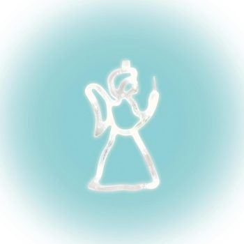 SOMOGYI ELEKTRONIC - KID 413 - LED-es ablakdísz, angyal