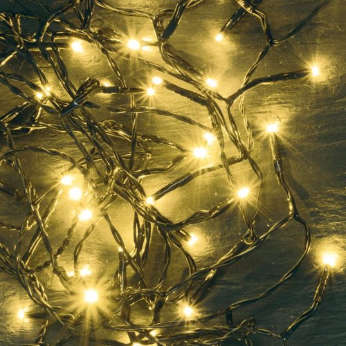 SOMOGYI ELEKTRONIC - KII 200/WW - LED-es beltéri fényfüzér, melegfehér, 200 LED