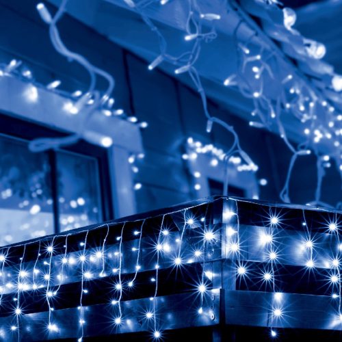 SOMOGYI ELEKTRONIC - KKF 308/BL - LED-es fényfüggöny, 300 db kék LED
