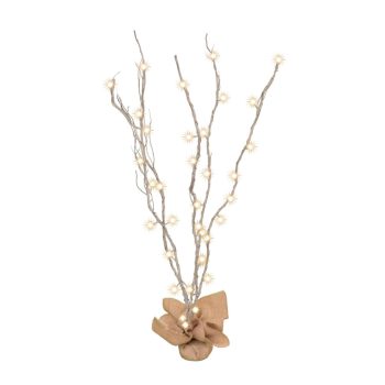   SOMOGYI ELEKTRONIC - KLB 120/SL - Világító ág, ezüst, 120 cm, 40 LED