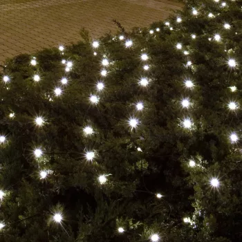   SOMOGYI ELEKTRONIC - KLN 240C/WH - Világító háló, 3x3m, fehér, kül., 240 LED