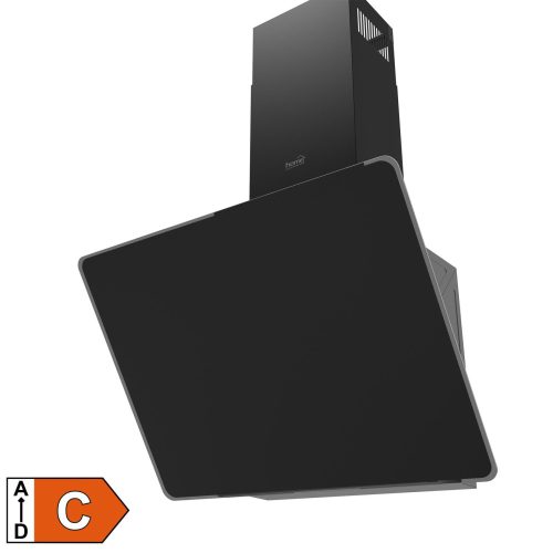 SOMOGYI ELEKTRONIC - KPE 6039G - Konyhai páraelszívó CYCLONE 60 cm, fekete üveg