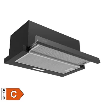   SOMOGYI ELEKTRONIC - KPE 6044B - Konyhai páraelszívó TWISTER 60 cm, fekete