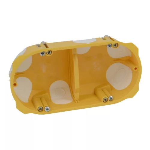 KOPOS ELEKTRO - KPL 64-40/2LD NA - Szerelvény doboz (süllyesztett) Gipszk szerelvénydoboz 60mm 2-es gumis 40mm mély