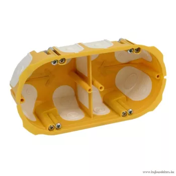   KOPOS ELEKTRO - KPL 64-50/2LD NA - Szerelvény doboz (süllyesztett) Gipszk szerelvénydoboz 64mm 2-es gumis 50mm mély