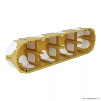   KOPOS ELEKTRO - KPL 64-50/4LD NA - Szerelvény doboz (süllyesztett) Gipszk szerelvénydoboz 64mm 4-es gumis 50mm mély