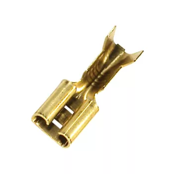   SOMOGYI ELEKTRONIC - KSH 4,8-0,5/Cu - Kábelsaru, 4,8x0,5, aljzat,réz