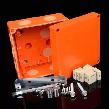   KOPOS ELEKTRO - KSK 125 DPO - Szerelvény doboz (falon kívüli) Doboz IP 66 sorkapoccsal 1/14 db