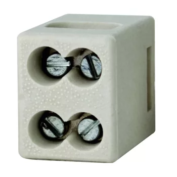   KOPOS ELEKTRO - KS 2PO6 - Átmenő sorkapocs Porcelán sorkapocs