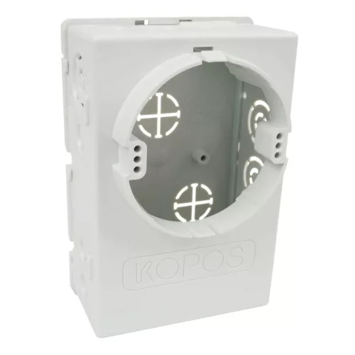 KOPOS ELEKTRO - KUH 1 KA - Szerelvény doboz (süllyesztett) Szerelvénydoboz  átm.: 73mm vakolat alatti, univerzális  92x132x57mm