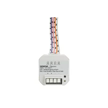   SCHRACK - DALI 4-es nyomógomb bemenet Only compatible with Siemens KNX DALI PLUS Gateway KX1411AB03 and KX1411AB21! - KX1412AB71