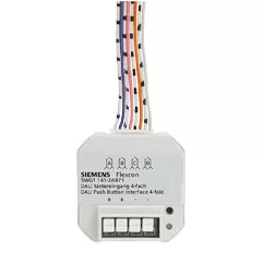 SCHRACK - DALI 4-es nyomógomb bemenet Only compatible with Siemens KNX DALI PLUS Gateway KX1411AB03 and KX1411AB21! - KX1412AB71