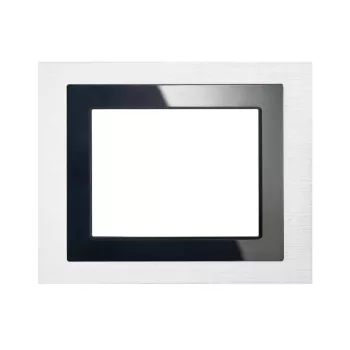  SCHRACK - Design keret érintőképernyőhöz, rozsdamentes for touch panel KX5882AB13 or KX5882AB23 - KX5888AB13