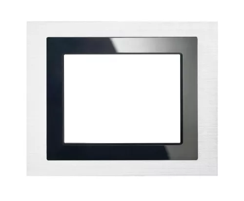 SCHRACK - Design keret érintőképernyőhöz, rozsdamentes for touch panel KX5882AB13 or KX5882AB23 - KX5888AB13