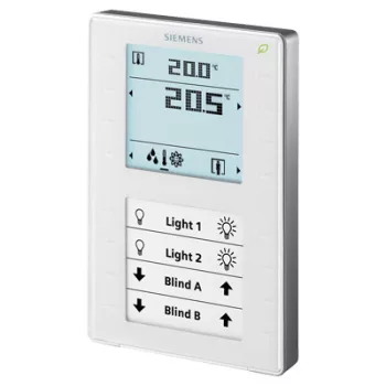   SCHRACK - KNX helyiség vezérlő egység kijelző/érintőgombok/érzékelő  - KX624H108-