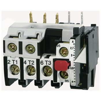   SCHRACK - Motorvédő kapcsoló, kézi visszaállítású, U12/16 2,7-4.0A - LA100308--