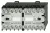 SCHRACK - Mini irányváltó mágneskapcsoló kombináció 5,5kW 24VAC, 1ny - LA1W12W001