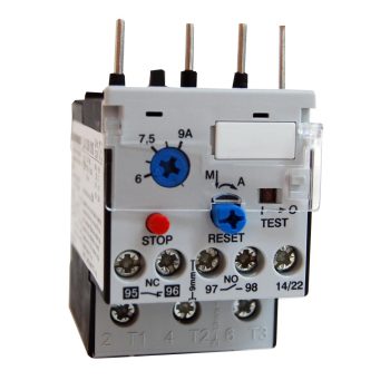   SCHRACK - Motorvédőrelé, aut/kézi visszaállítású, U3/32 0,60-0,90A - LA300004--