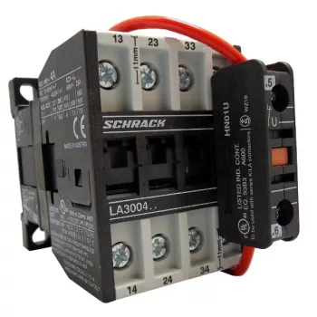 SCHRACK - Segédmágneskapcsoló, 4A, 24VDC, 4Z - LA300475N-