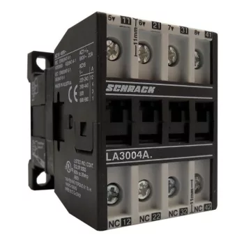   SCHRACK - Segédmágneskapcsoló elektronikus áramkörhöz 4A 230VAC 4ny - LA3004A3N-
