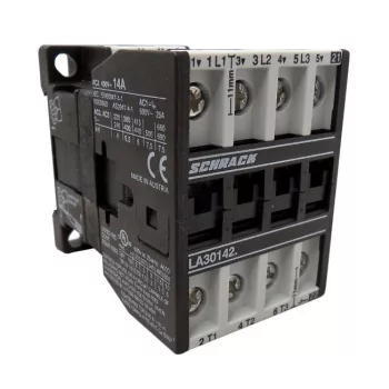   SCHRACK - Mágneskapcsoló 5.5kW, 1ny, 110VAC, 14A AC3, 25A AC1 - LA301422N-