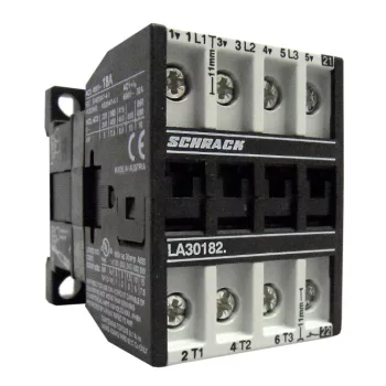   SCHRACK - Mágneskapcsoló, 7.5kW, 1ny, 230VAC, 18A AC3, 32A AC1 - LA301823N-