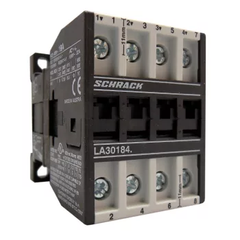   SCHRACK - Mágneskapcsoló, 7.5kW, 4 pólusú, 230VAC, 18A AC3, 32A AC1 - LA301843N-