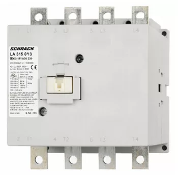   SCHRACK - Mágneskapcsoló, 4P, 75kW, 230VAC DC, 150A AC3, 230A AC1 - LA315043--