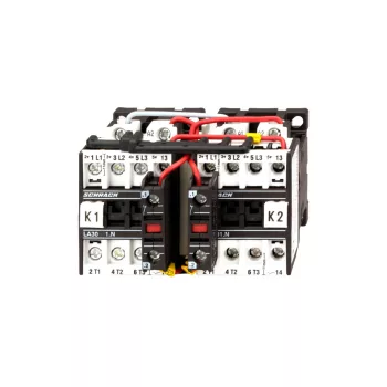   SCHRACK - Irányváltó mágneskapcsoló kombináció, 15kW, 230VAC - LA3W32W3--