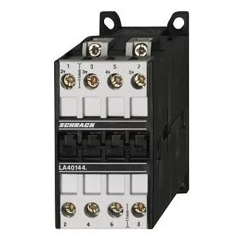   SCHRACK - DC műk. mágneskapcsoló, 5.5kW, 4p., 24VDC, 14A AC3, 25A AC1 - LA401445--