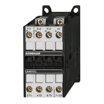   SCHRACK - DC műk. mágneskapcsoló, 7.5kW, 1ny, 24VDC, 18A AC3, 32A AC1 - LA401825--