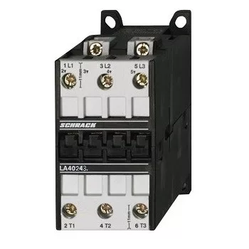  SCHRACK - DC műk. mágneskapcsoló, 11kW, 24VDC, 24A AC3, 50A AC1 - LA402435--