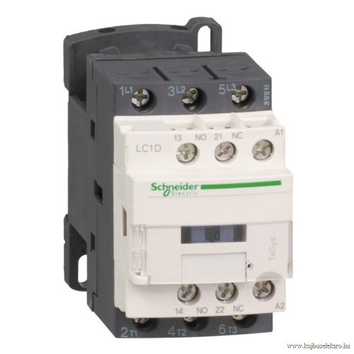 SCHNEIDER LC1D09P7 - AC mágneskapcsoló, 4kW/9A (400V, AC3), csavaros csatlakozás, 1Z+1NY