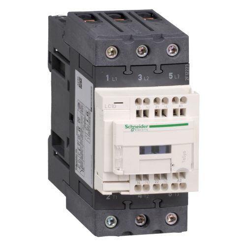 SCHNEIDER LC1D50A3P7 - 3pólusú Everlink mágneskapcsoló (AC3, 400V 50A) rugós vezérlő sorkapoccsal 230V AC 50/60Hz