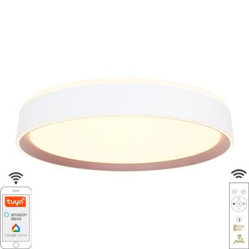   LED mennyezeti lámpa OPÁL + távvezérlő + Wifi 48W - LC902M