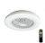 LED mennyezeti lámpa + mennyezeti ventilátor STAR + távvezérlő 48W - LCL6340