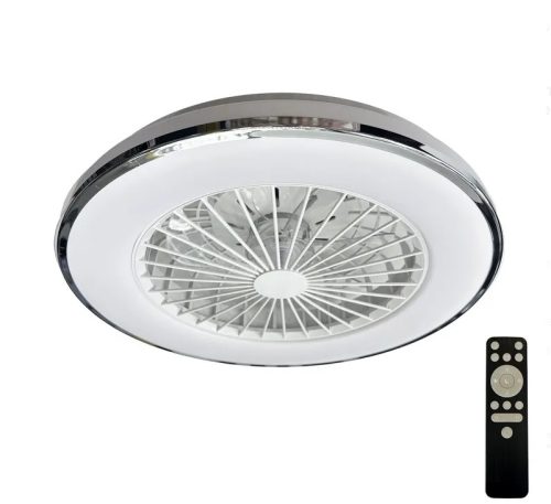 LED mennyezeti lámpa OPAL + mennyezeti ventilátor + távvezérlő 48W - LCL6342
