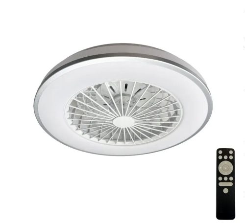 LED mennyezeti lámpa OPAL + mennyezeti ventilátor + távvezérlő 48W - LCL6343