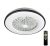 LED mennyezeti lámpa OPAL + mennyezeti ventilátor + távvezérlő 48W - LCL6344