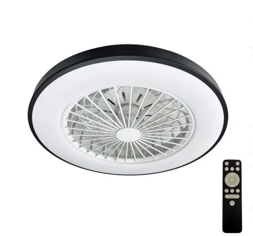 LED mennyezeti lámpa OPAL + mennyezeti ventilátor + távvezérlő 48W - LCL6345