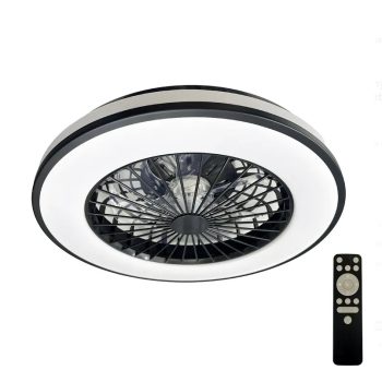   LED mennyezeti lámpa OPAL + mennyezeti ventilátor + távvezérlő 48W - LCL6346