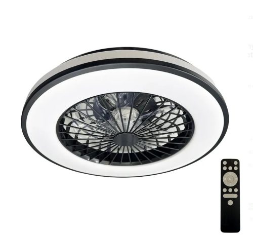 LED mennyezeti lámpa OPAL + mennyezeti ventilátor + távvezérlő 48W - LCL6346
